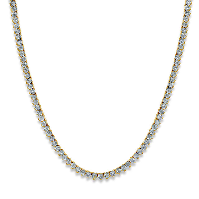 10K Yellow 2.11-2.20Ct D-Necklace