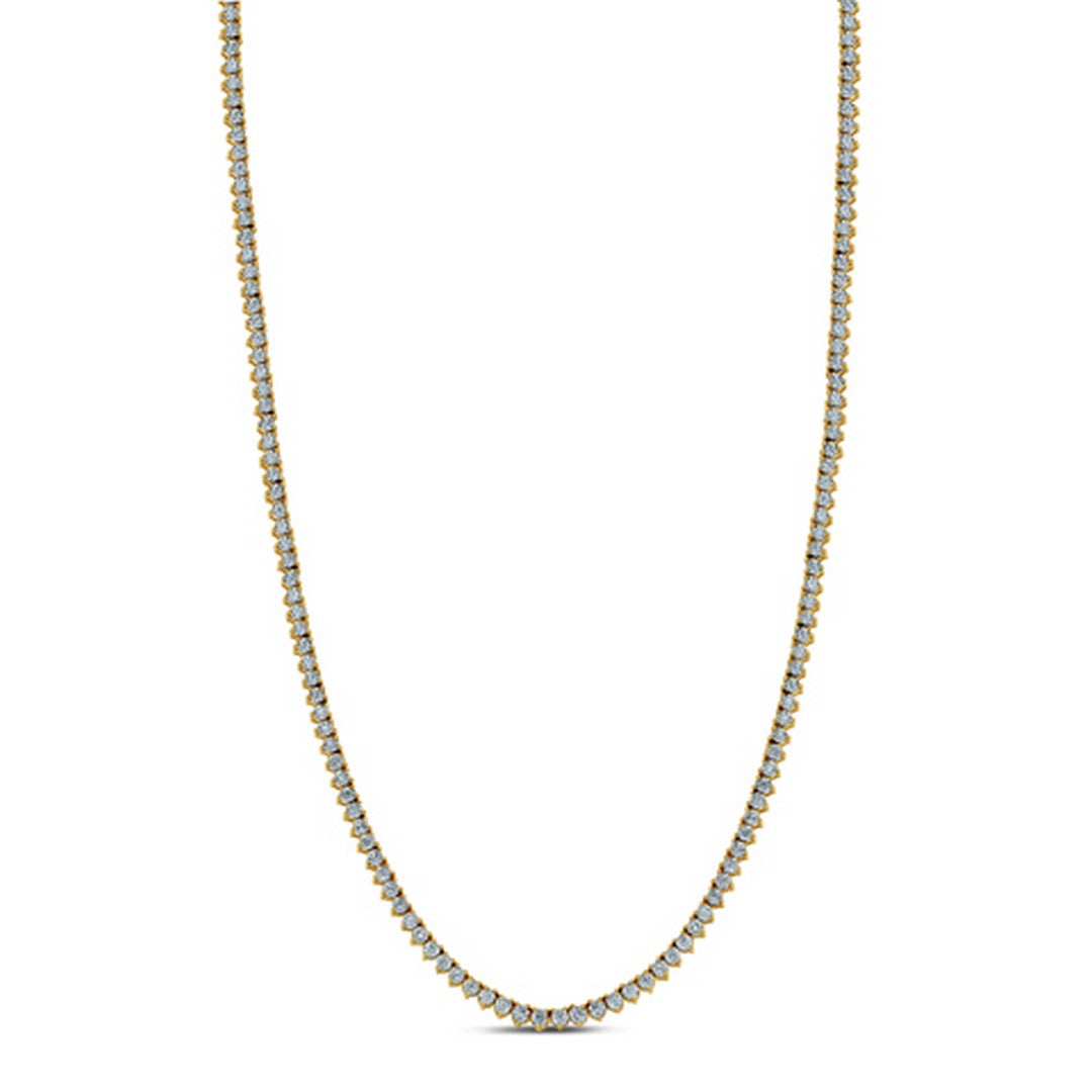 10K Yellow 2.31-2.45Ct D-Necklace 24Inch