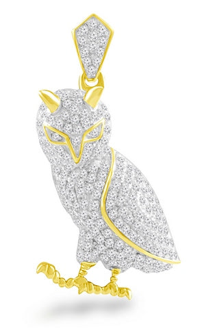 10K Yellowspl Price:  0.94-1.01Ct  D-Owl Charm