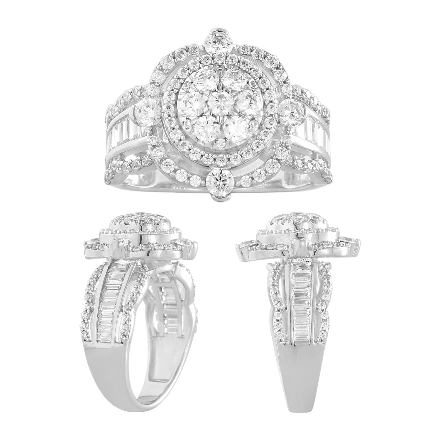 14K Whitespl Price:  1.47-1.50Ct D-Ladies Rings