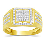 10K Yellow 0.35- 0.40Ct D-Mens Rings