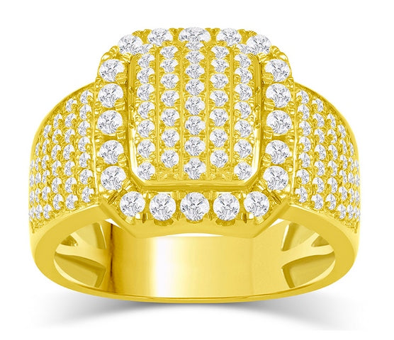 10K Yellow 1.76- 1.80Ct D-Mens Rings