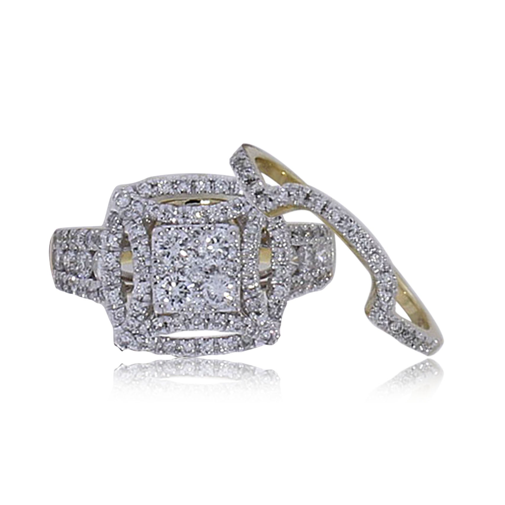 14K Yellowspl Price:  1.17-1.25Ct D-Ladies Rings