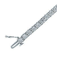 10K White 1.85-1.90Ct D-Fanuc Bracelet