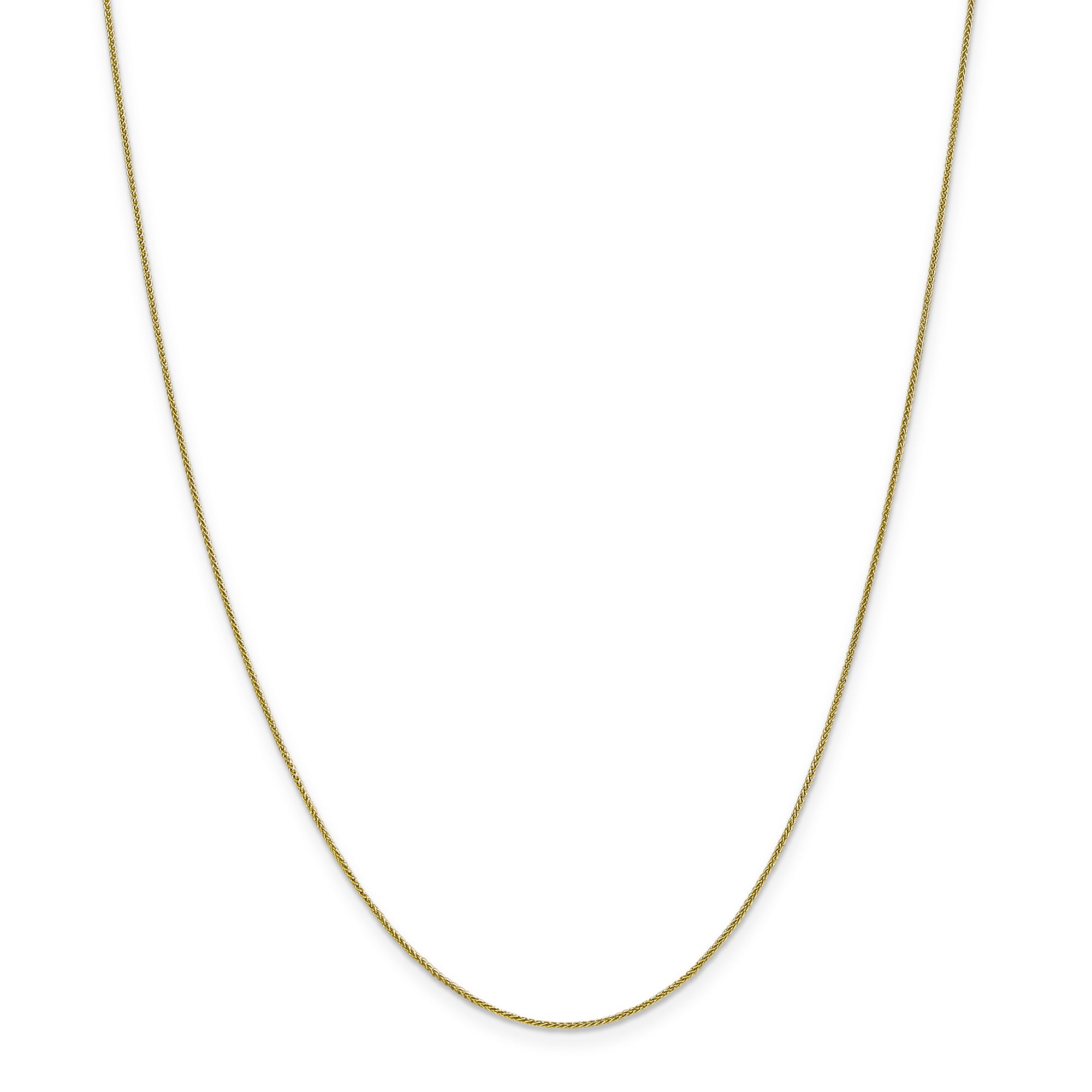 10k 0.80mm Spiga Pendant Chain 10SPG020