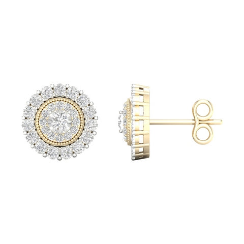 10K Yellow 0.20Ct D-Earring