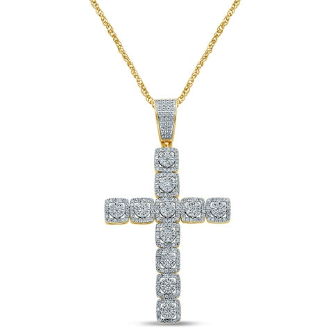 10K Yellow 2.30- 2.36Ct Cross