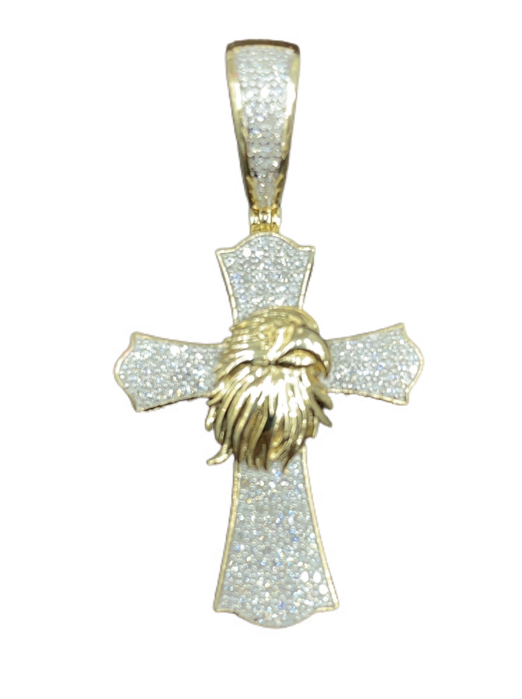 10K Yellowspl Price  0.50Ct D-Charm Cross