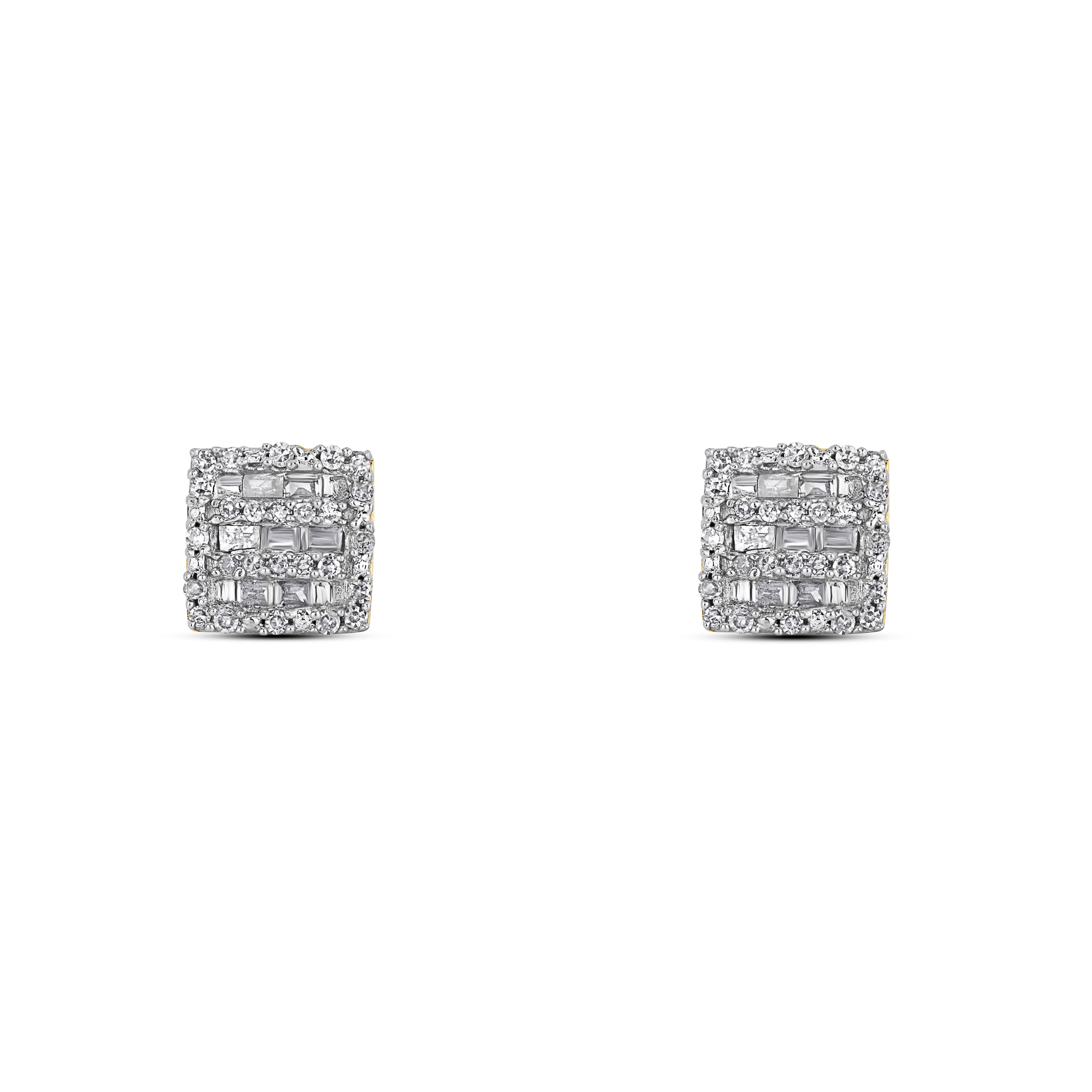 10K Yellowspl Price:  0.23-0.25Ct D-Baguettes Earring