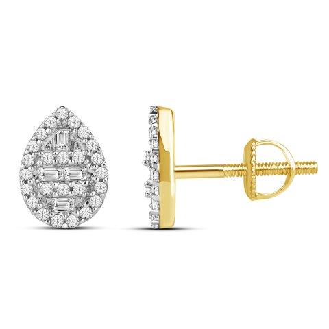 10K Yellowspl Price:  0.25Ct D-Buggets Earrings