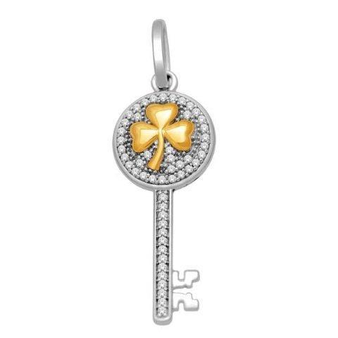 10K Yellowspl Price  0.15Ct D-Key Charm