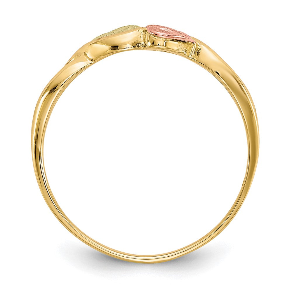 10k Tri-color Black Hills Gold Ring