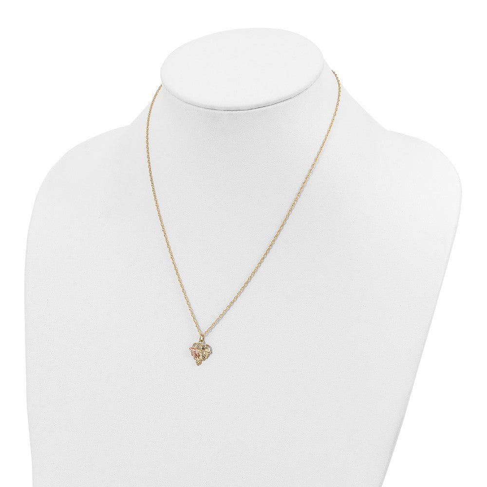 10k Tri-Color Black Hills Gold Necklace