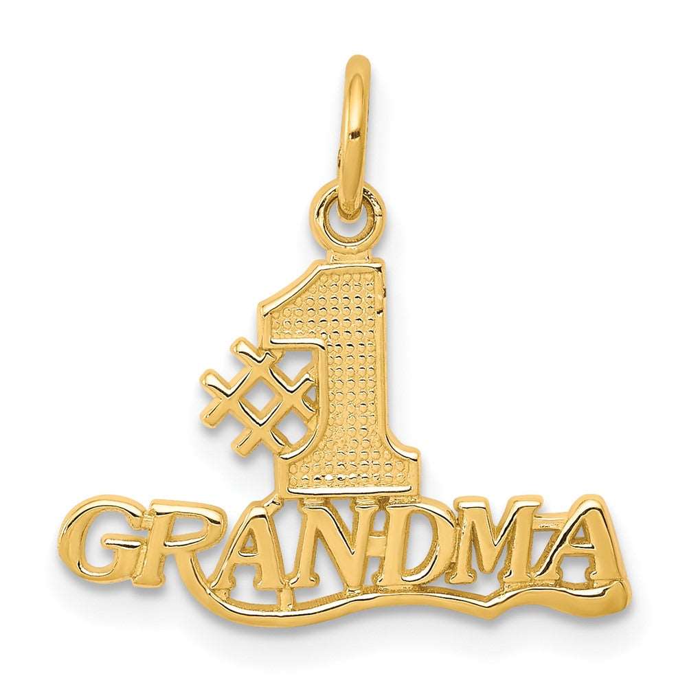 10K #1 GRANDMA Charm