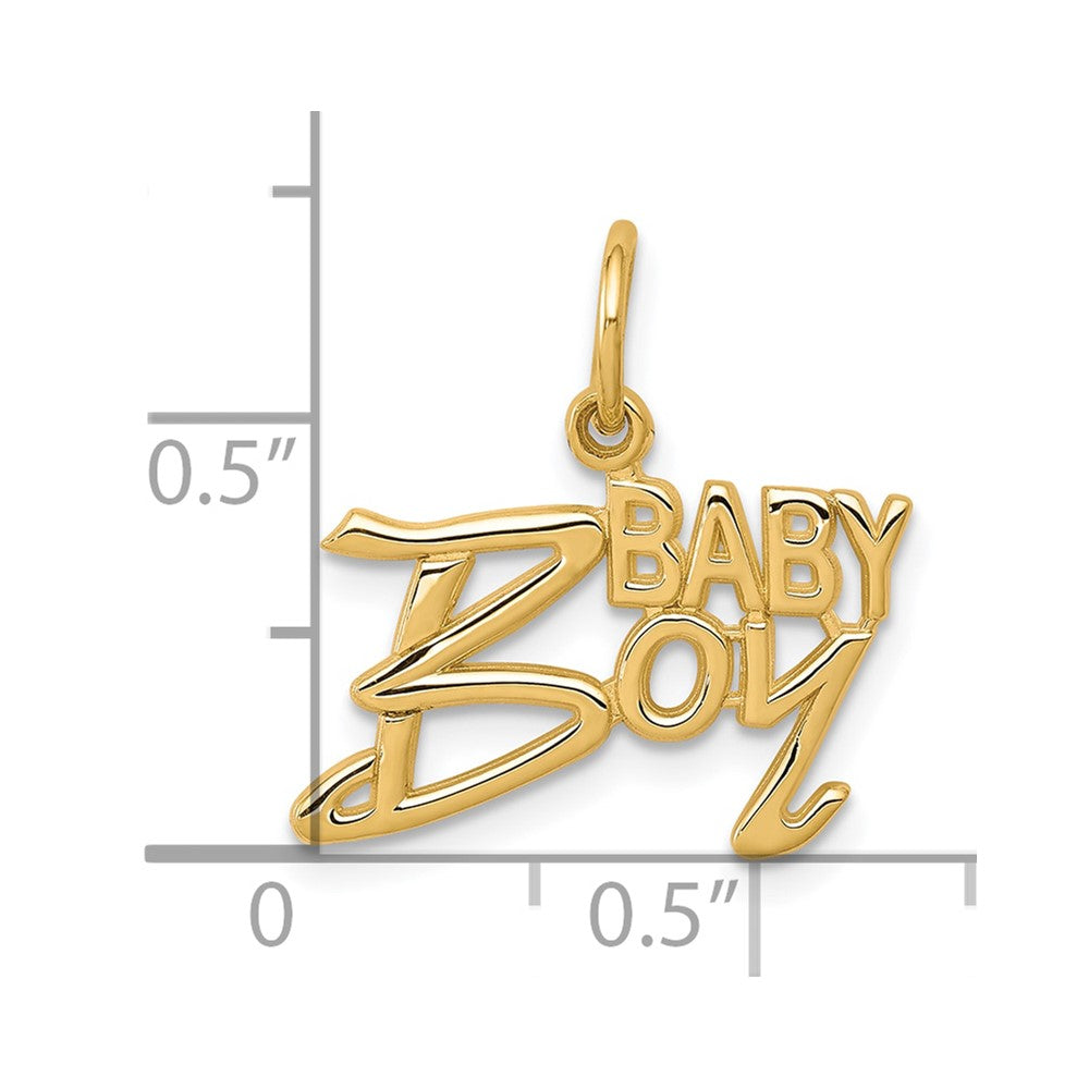 10k BABY BOY Charm