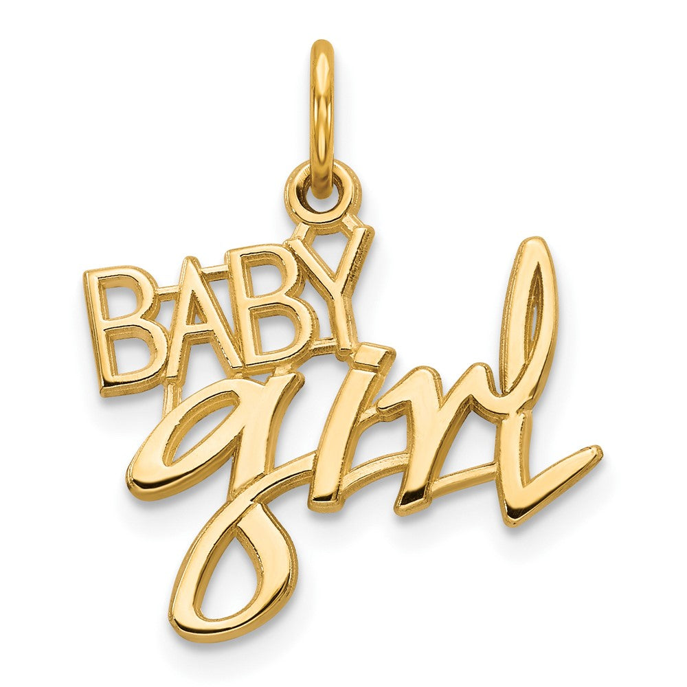 10k BABY GIRL Charm