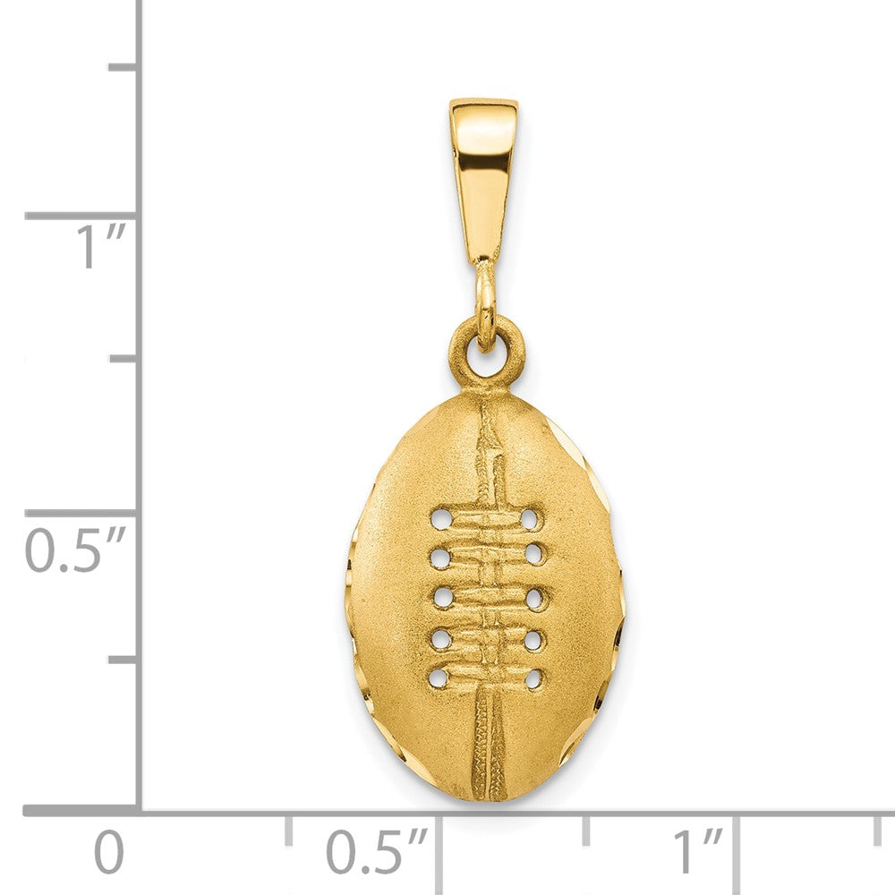 10K Football Charm