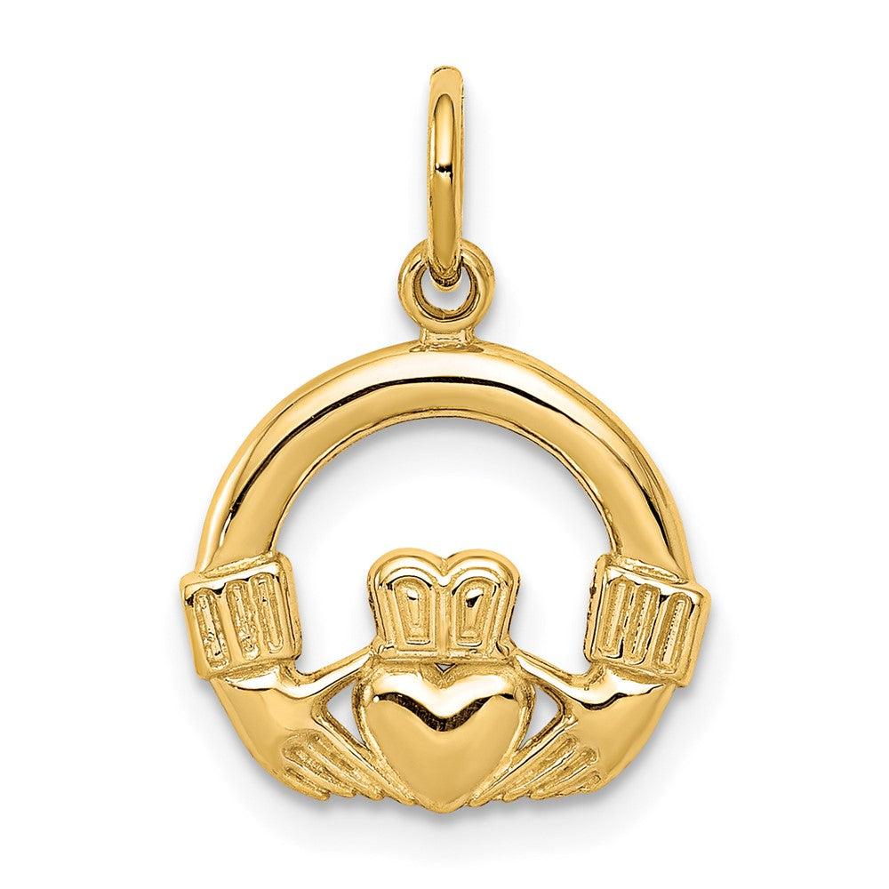 10k Claddagh Charm