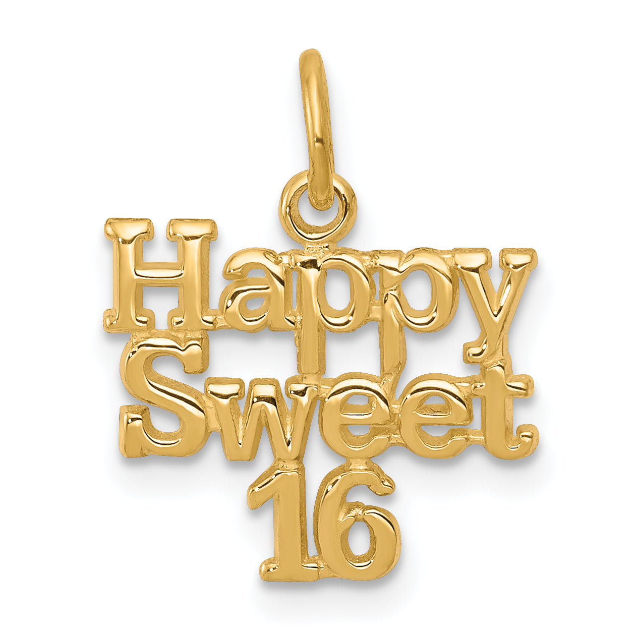 10k HAPPY SWEET 16 CHARM 10C336