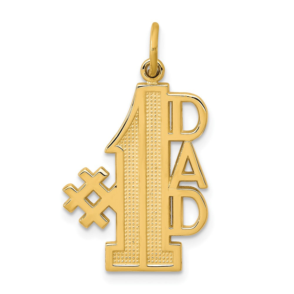 10K #1 DAD Charm