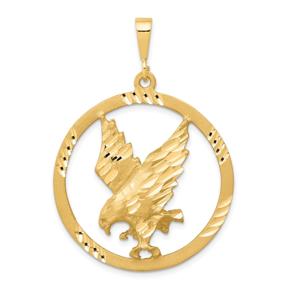 10k Eagle Charm