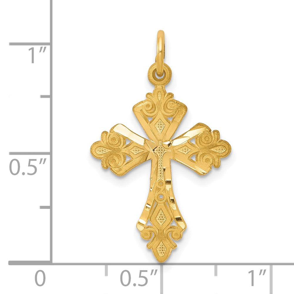 10k Cross Charm