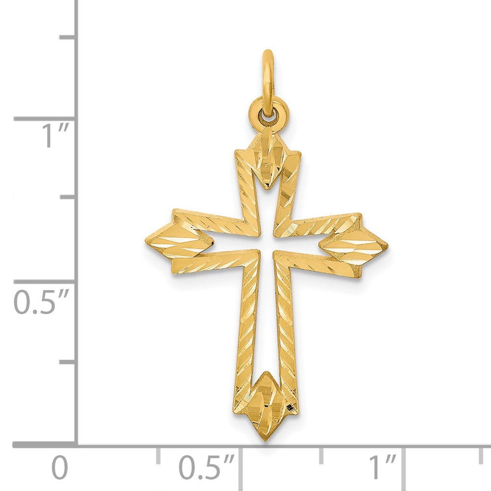 10k Cross Charm