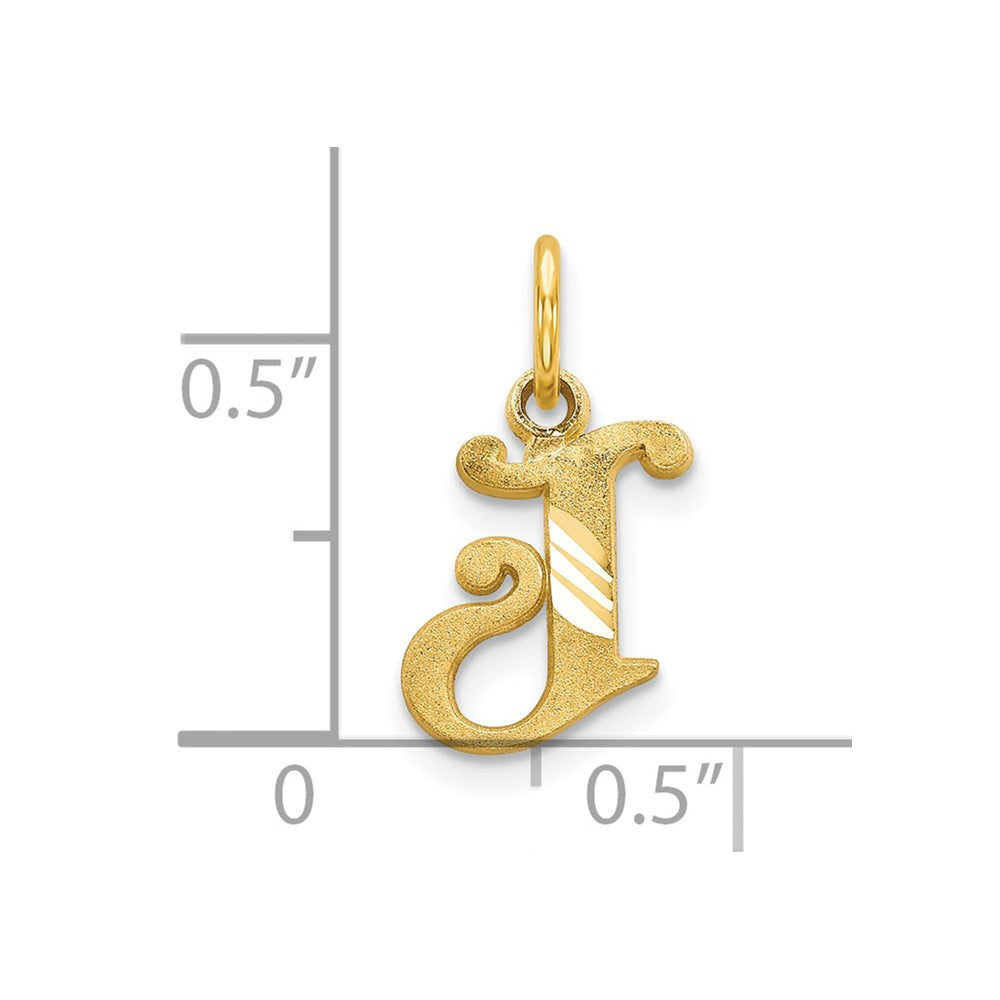 10k Initial J Charm