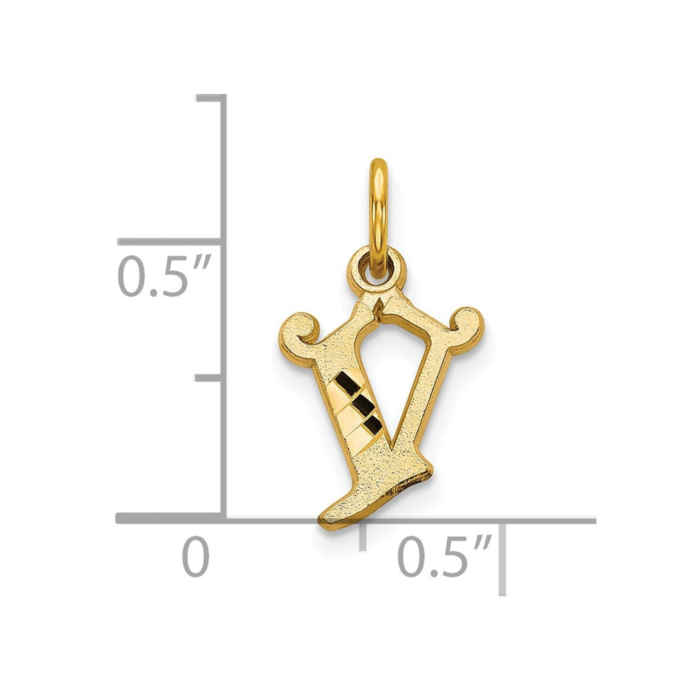 10k Initial V Charm