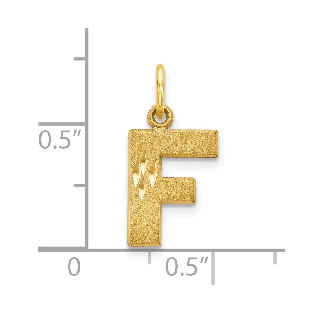 10k Initial F Charm