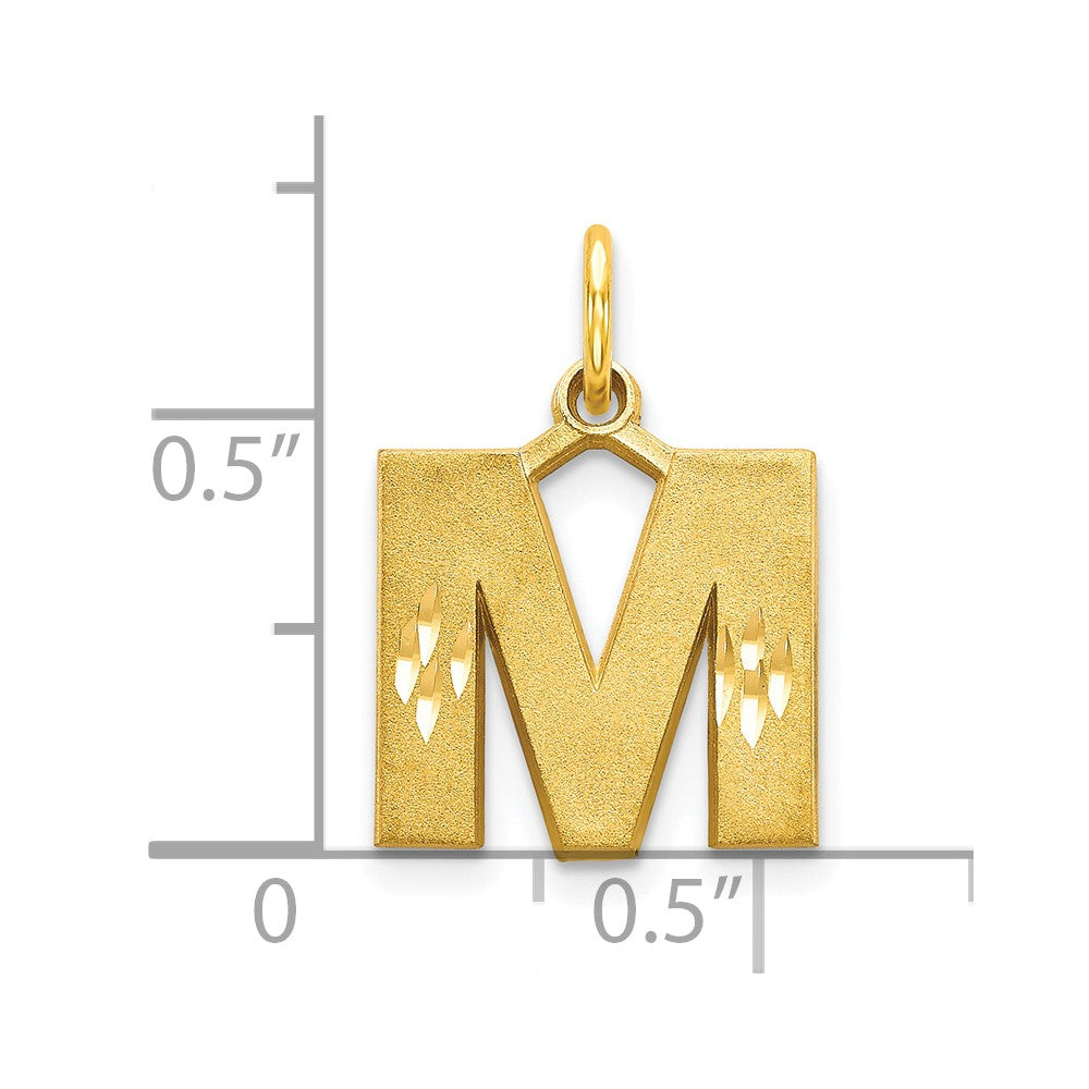 10k Initial M Charm