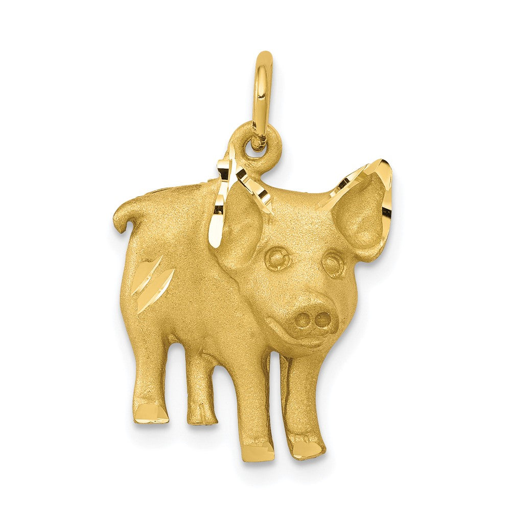 10k Pig Charm