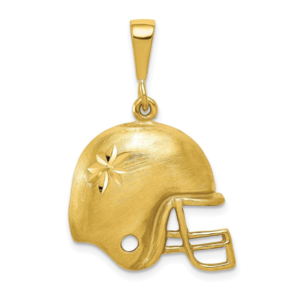 10K Football Helmet Charm