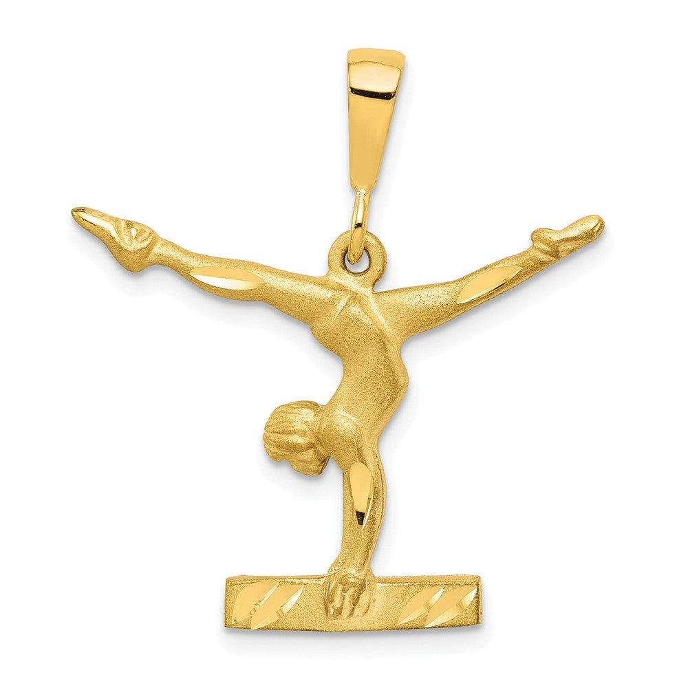 10k Solid Gymnast Charm