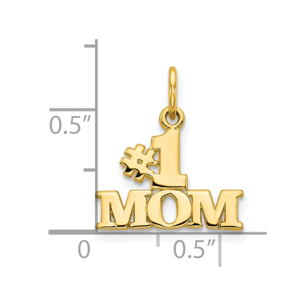 10K #1 MOM Charm