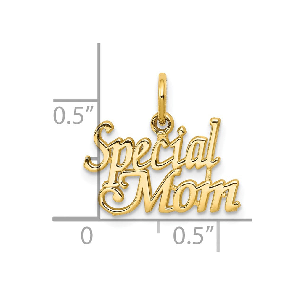 10K SPECIAL MOM Charm