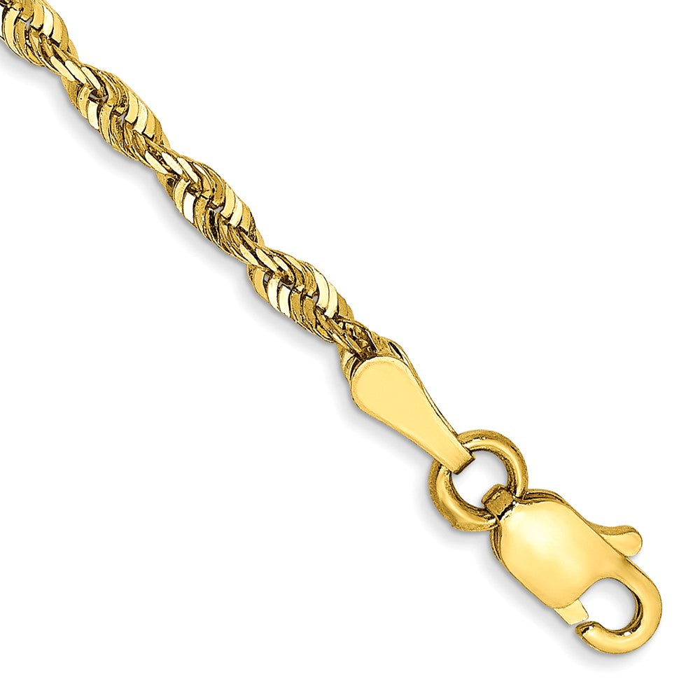 10k 2.25mm Extra-Light D/C Rope Chain