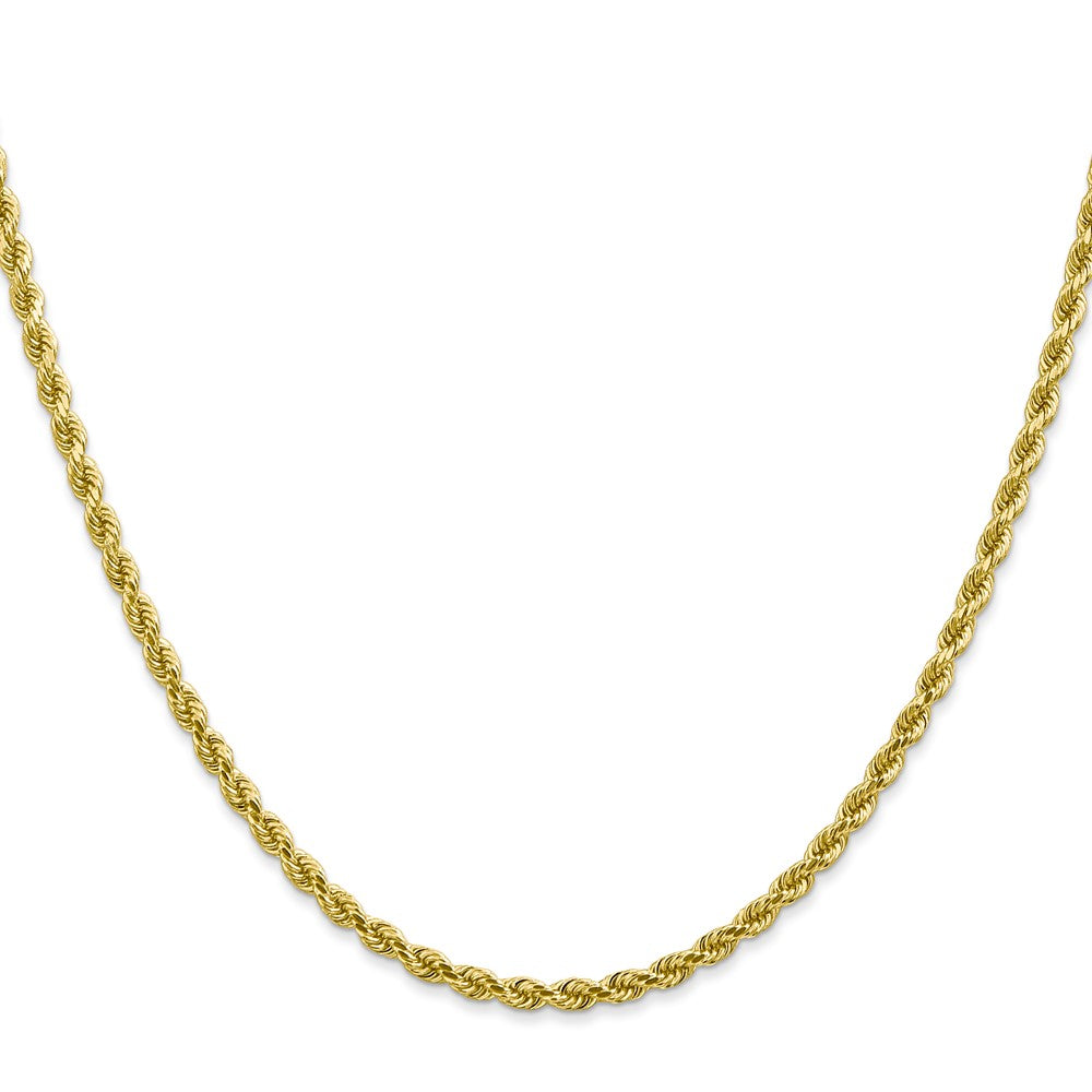 10k 2.75mm Diamond-cut Rope Chain