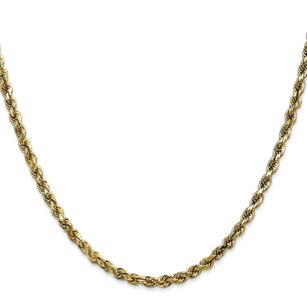 10k 3.5mm Diamond-cut Rope Chain