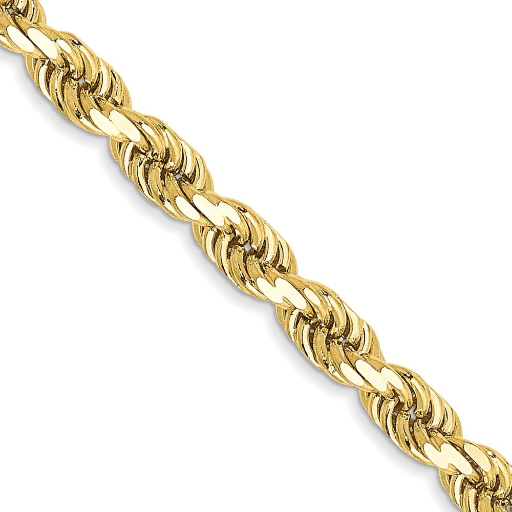 10k 3.5mm Diamond-cut Rope Chain