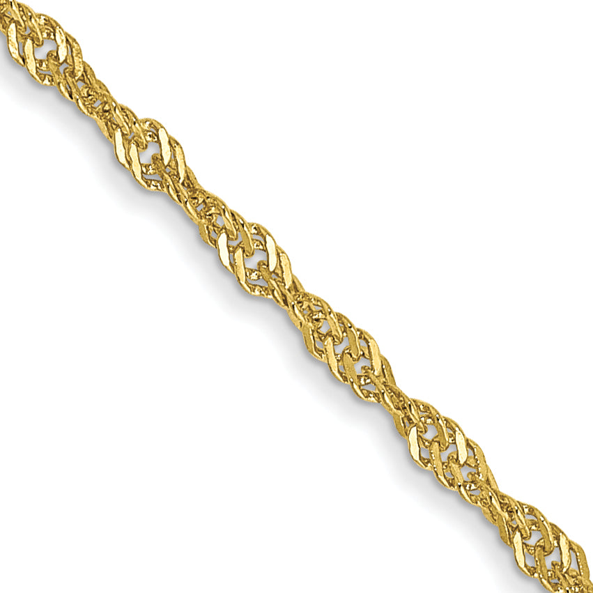 10k 1.4mm Singapore Chain