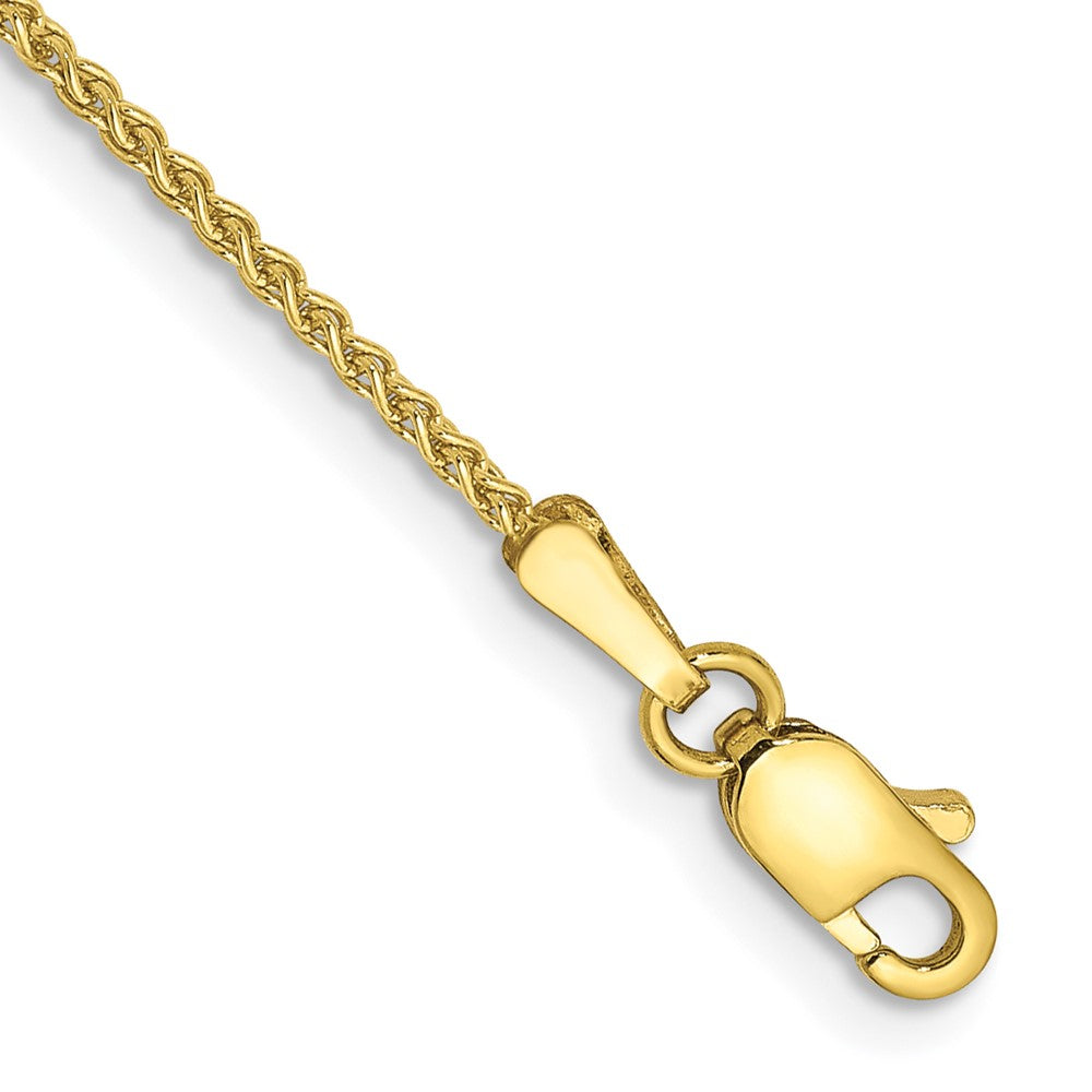 10k 1.25mm Spiga Chain Anklet