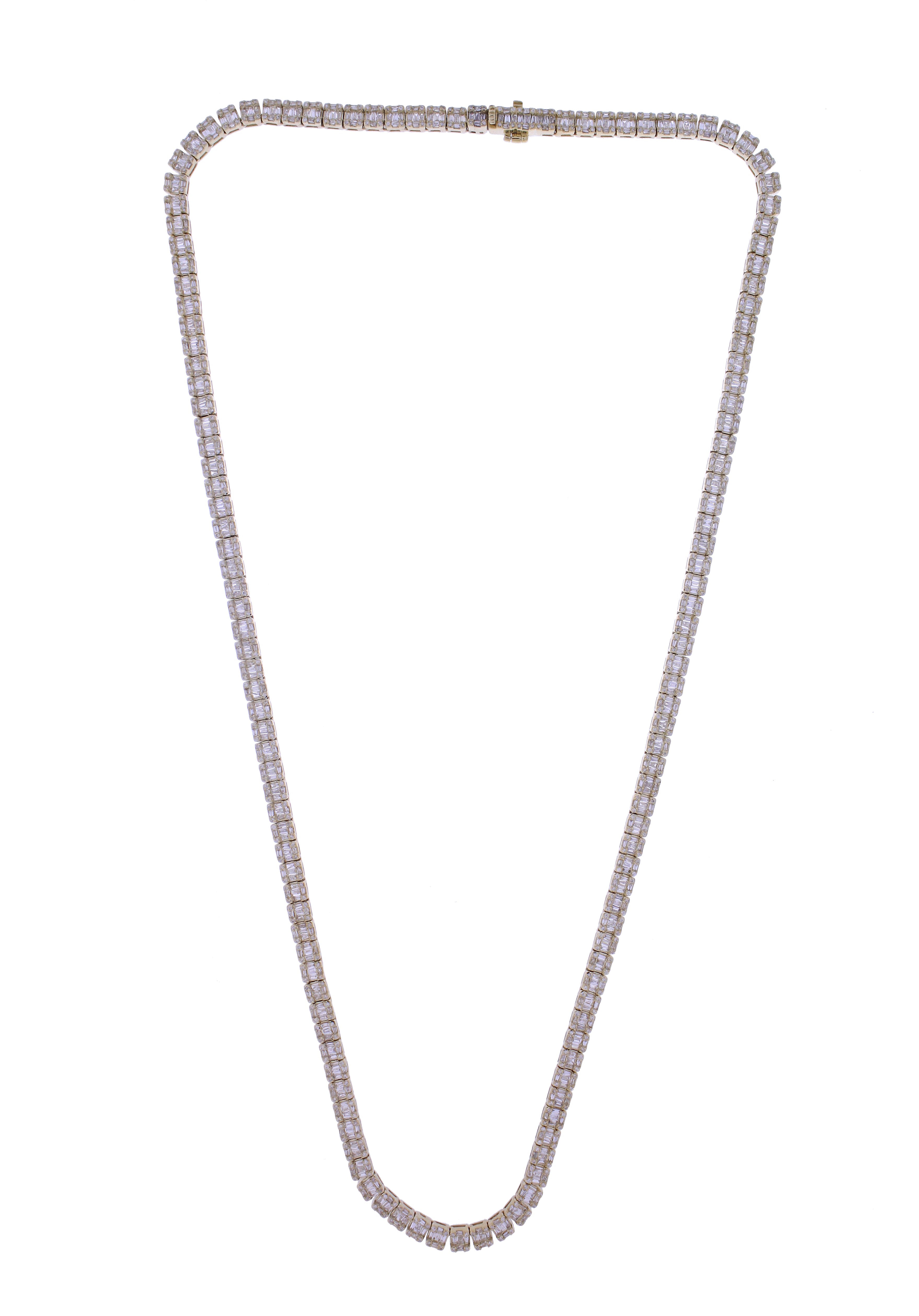 10K Yellow 8.40-11.67Ct D-Necklace