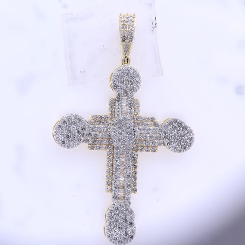 10K Yellowspl Price  4.87Ct D-Charm Cross