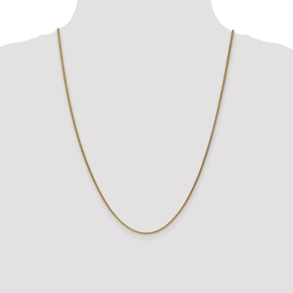 14K 1.65mm Spiga Chain