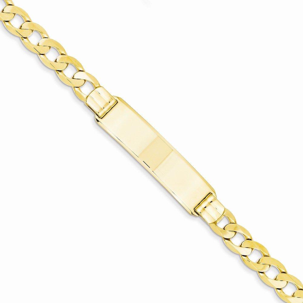 14k Curb ID Bracelet