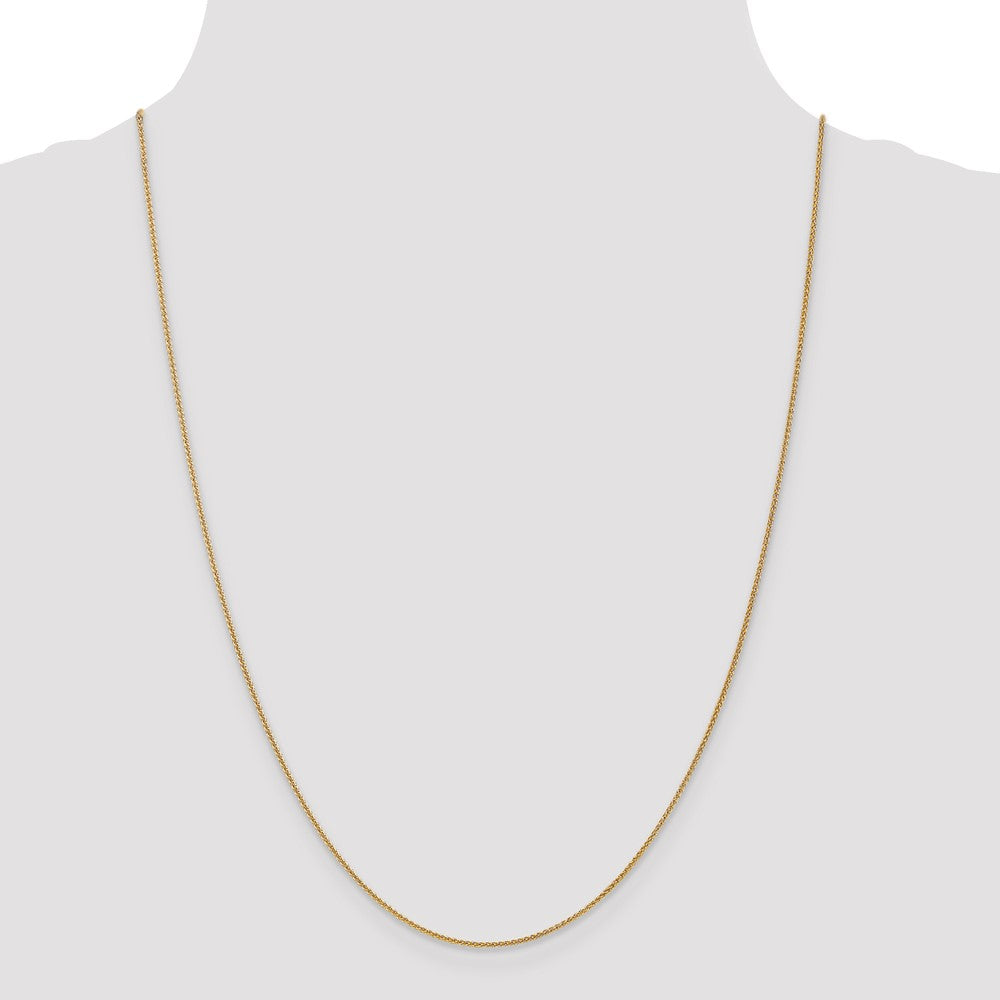 14K 1.0mm Spiga Chain