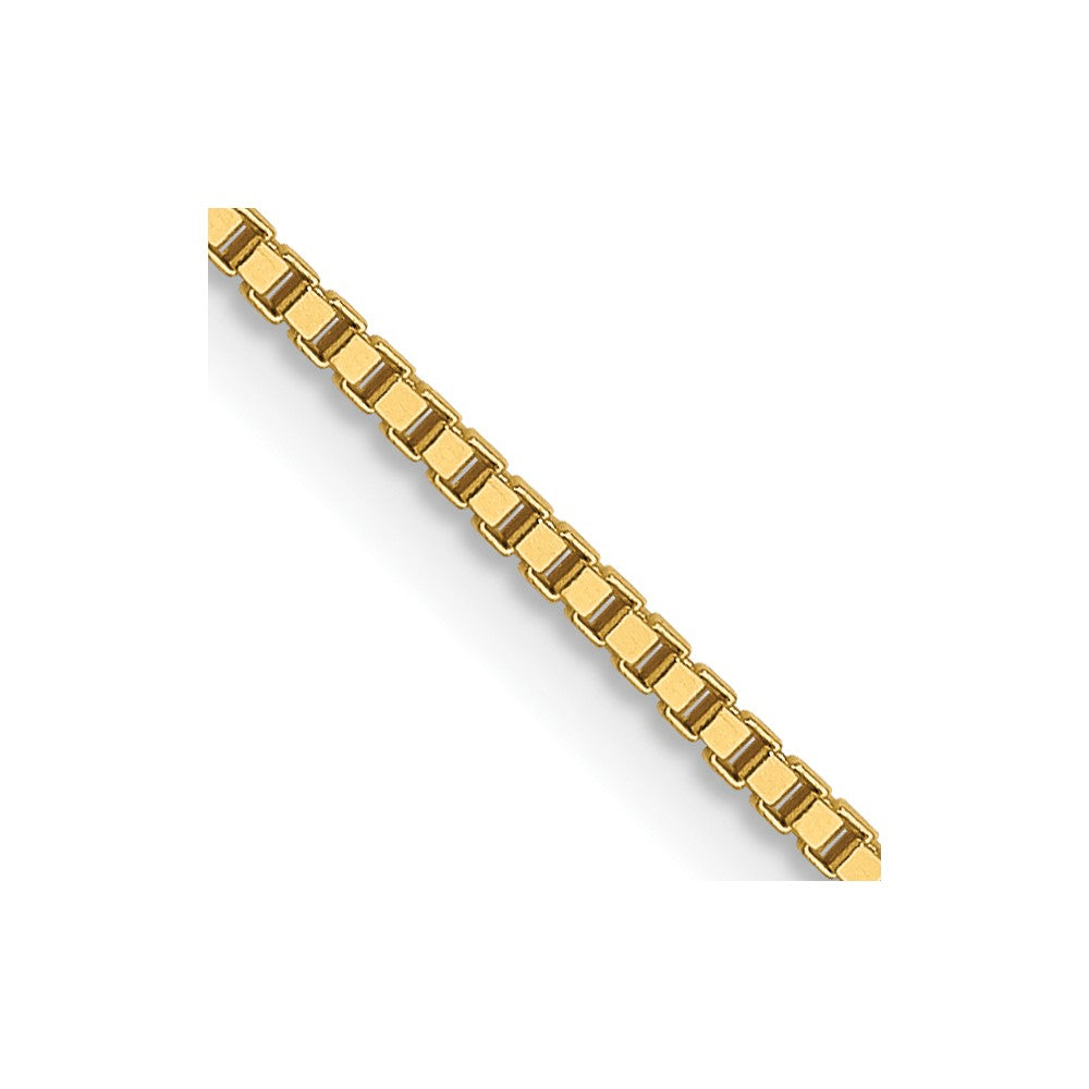 14K .9mm Box Chain