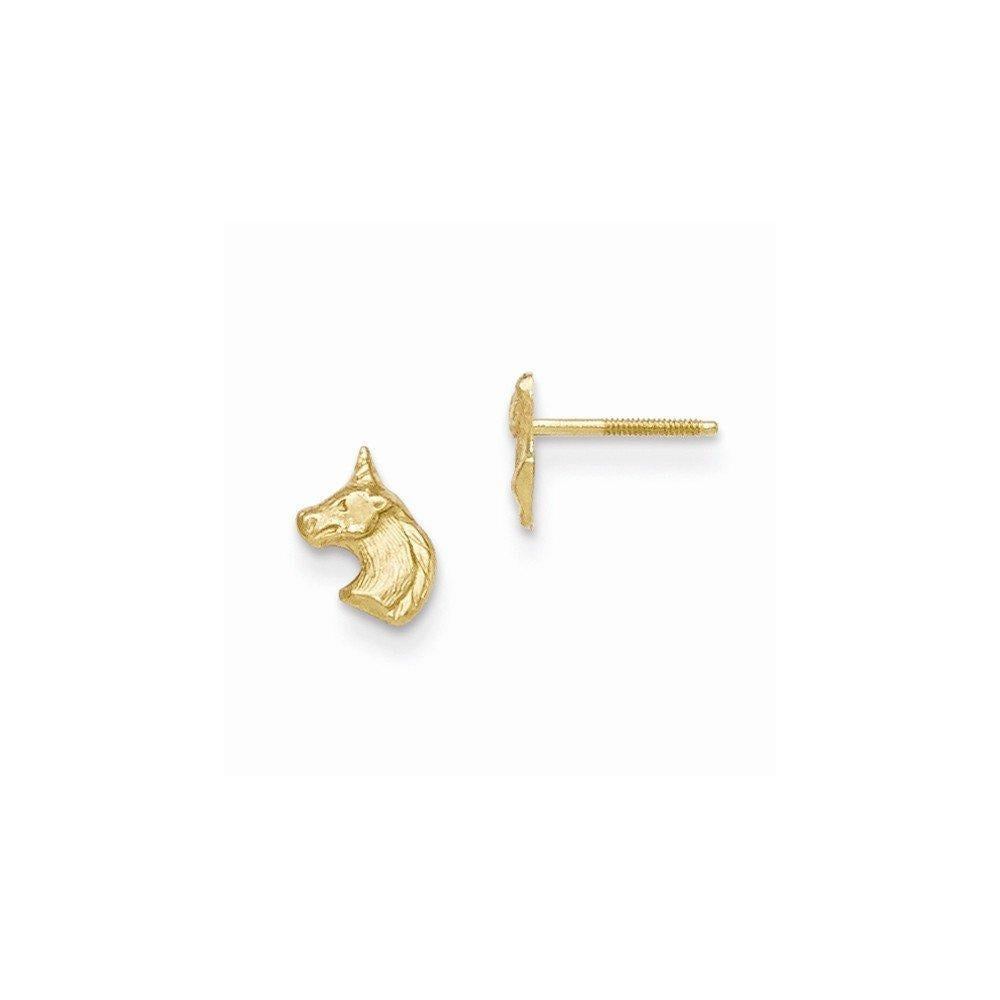 14k Madi K Unicorn Post Earrings GK578