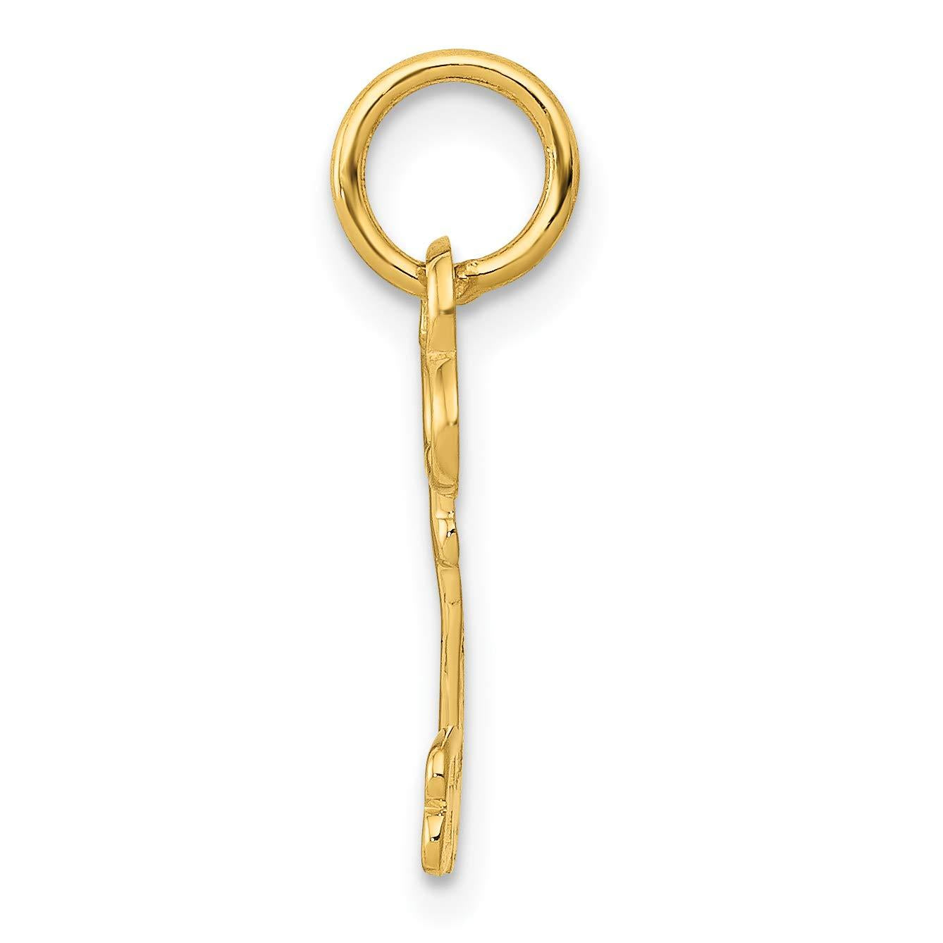 14k B Key Charm K3442B